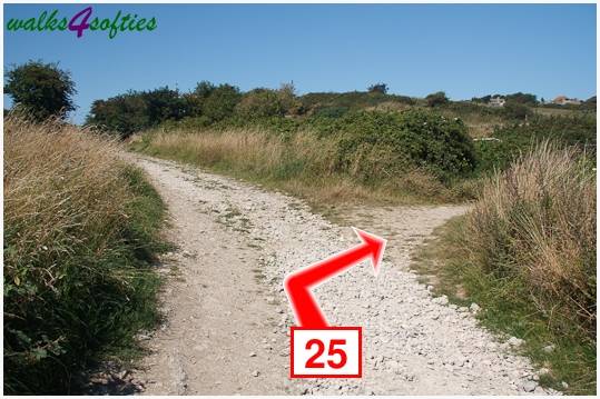 Walking direction photo: 25 for walk Chapman's Pool, Worth Matravers, Dorset.