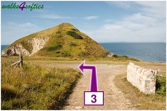 Walking direction photo: 3 for walk Nodding Donkey, Tyneham - Range Walks, Dorset, Jurassic Coast.