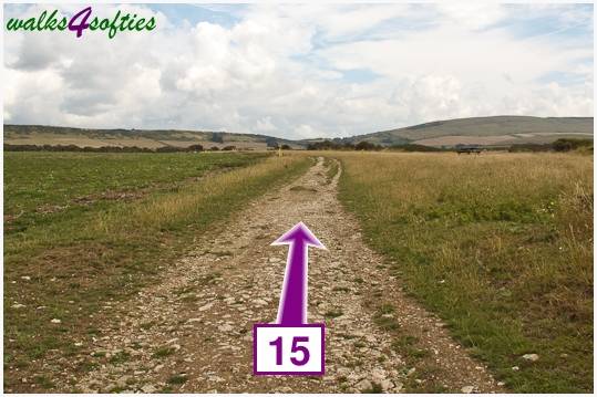 Walking direction photo: 15 for walk Nodding Donkey, Tyneham - Range Walks, Dorset, Jurassic Coast.
