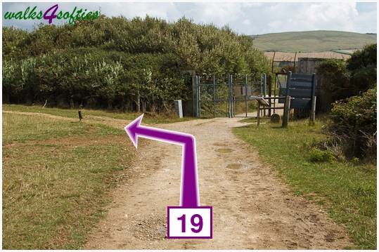 Walking direction photo: 19 for walk Nodding Donkey, Tyneham - Range Walks, Dorset, Jurassic Coast.