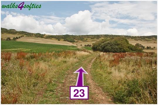 Walking direction photo: 23 for walk Nodding Donkey, Tyneham - Range Walks, Dorset, Jurassic Coast.