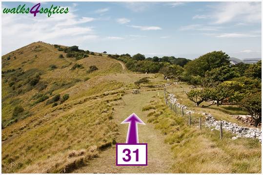 Walking direction photo: 31 for walk Nodding Donkey, Tyneham - Range Walks, Dorset, Jurassic Coast.