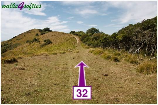 Walk direction photograph: 32 for walk Nodding Donkey, Tyneham - Range Walks, Dorset, South West England.