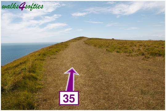 Walking direction photo: 35 for walk Nodding Donkey, Tyneham - Range Walks, Dorset, Jurassic Coast.