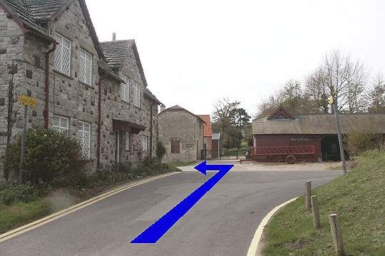 Walking direction photo: 3 for walk Ballard Down, Studland, Dorset, Jurassic Coast.