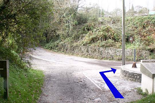 Walk direction photograph: 14 for walk Ballard Down, Studland, Dorset, South West England.