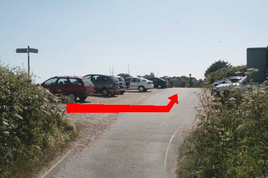 Walking direction photo: 19 for walk To Lower Pennington, Keyhaven, Hampshire.