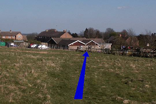 Walking direction photo: 13 for walk Milton Abbey, Milton Abbas, Dorset.