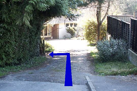 Walking direction photo: 19 for walk Milton Abbey, Milton Abbas, Dorset.