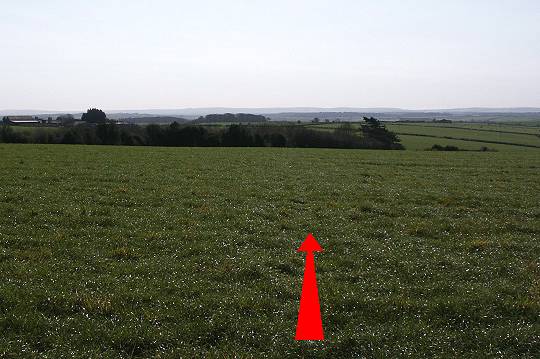 Walking direction photo: 3 for walk Winterborne Clenston, Milton Abbas, Dorset.