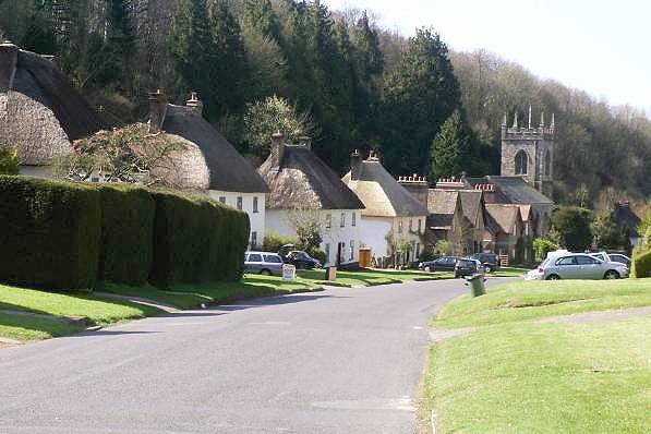Picture, Photo, View of Milton Abbas, Dorset