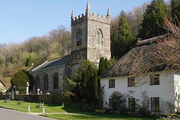 Picture, Photo, View of Milton Abbas, Dorset