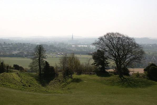 Picture, Photo, View of Old Sarum, Wiltshire