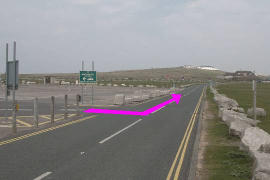 Walking direction photo: 1 for walk The 3 Lighthouses, Portland Bill, Dorset, Jurassic Coast.