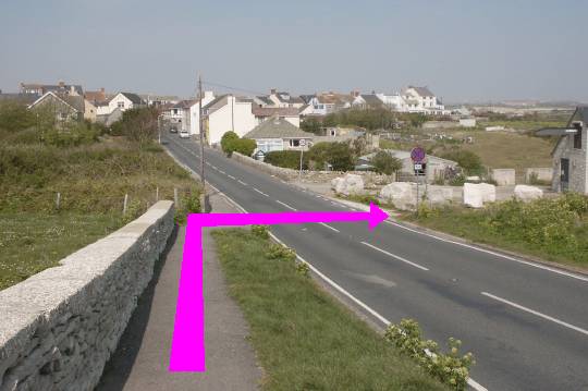 Walking direction photo: 15 for walk The 3 Lighthouses, Portland Bill, Dorset, Jurassic Coast.