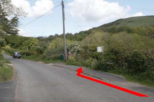 Walking direction photo: 7 for walk Osmington Mills, Ringstead, Dorset, Jurassic Coast.