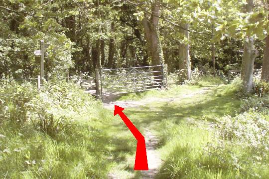 Walking direction photo: 17 for walk Osmington Mills, Ringstead, Dorset, Jurassic Coast.