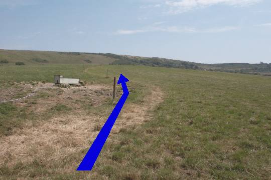 Walking direction photo: 5 for walk Burning Cliff, Ringstead, Dorset, Jurassic Coast.