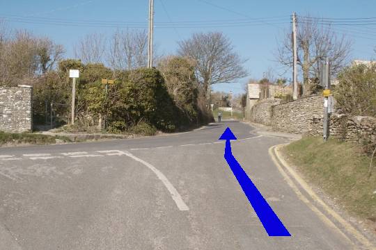 Walking direction photo: 17 for walk St Aldhelm's Head, Worth Matravers, Dorset, Jurassic Coast.