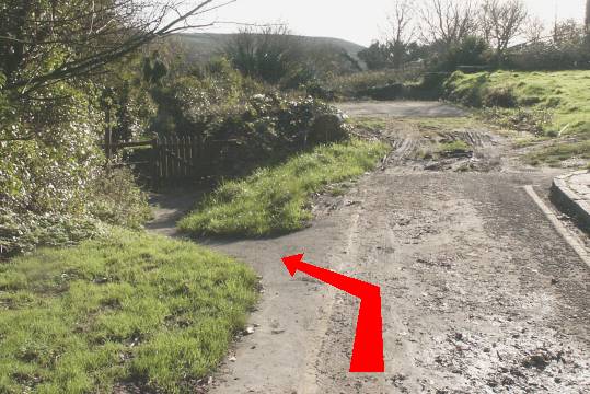Walking direction photo: 5 for walk Winspit to Seacombe, Worth Matravers, Dorset, Jurassic Coast.